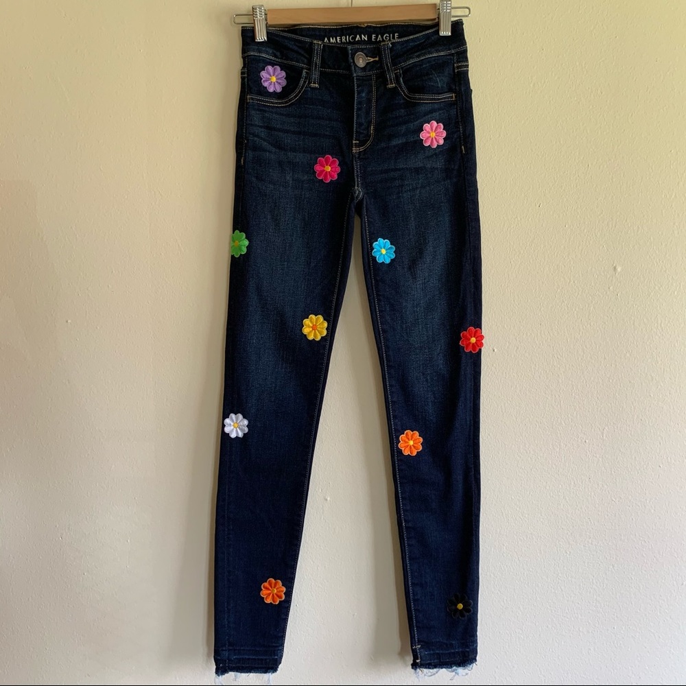 American Eagle Jegging Skinny Jeans 00